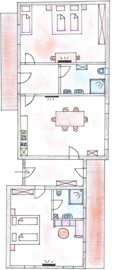Peterlerhof Apartment Тукс Екстериор снимка